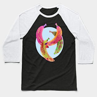 Abstract Banana Song Baseball T-Shirt